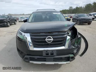 2024 Nissan Pathfinder SL with VIN 5N1DR3CC0RC207607, listed as a Copart auction lot 47579805 with 13,152 mi miles and Salvage Title. Bid and sale history available at carsss.com. Image 5.