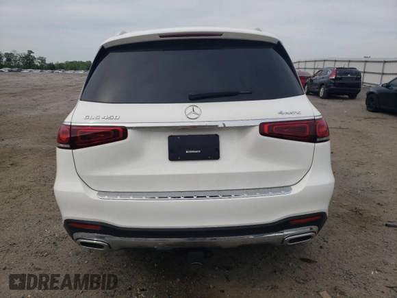 2023 Mercedes-Benz GLS 450 with VIN 4JGFF5KE4PA989645, listed as a Copart auction lot 52894384 with 5,365 mi miles and . Bid and sale history available at DreamBid. Image 6.
