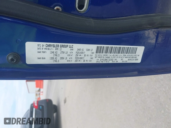 2012 Dodge Journey SXT with VIN 3C4PDCBB0CT323362, listed as a IAAI auction lot 42528338 with 187,995 mi miles and . Bid and sale history available at DreamBid. Image 9.