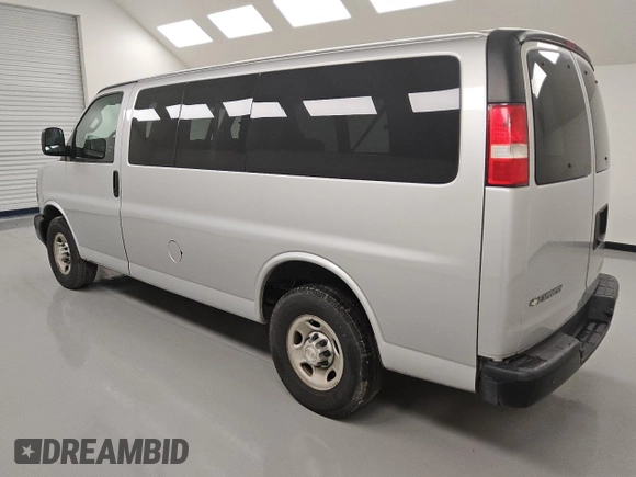 2018 Chevrolet Express Cargo with VIN 1GCWGAFG2J1309593, listed as a Copart auction lot 53824995 with 244,641 mi miles and Clean Title. Bid and sale history available at DreamBid. Image 2.