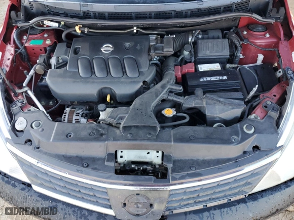 2007 Nissan Versa 1.8 S with VIN 3N1BC11E37L420609, listed as a Copart auction lot 85940874 with 112,342 mi miles and Salvage Title. Bid and sale history available at carsss.com. Image 12.