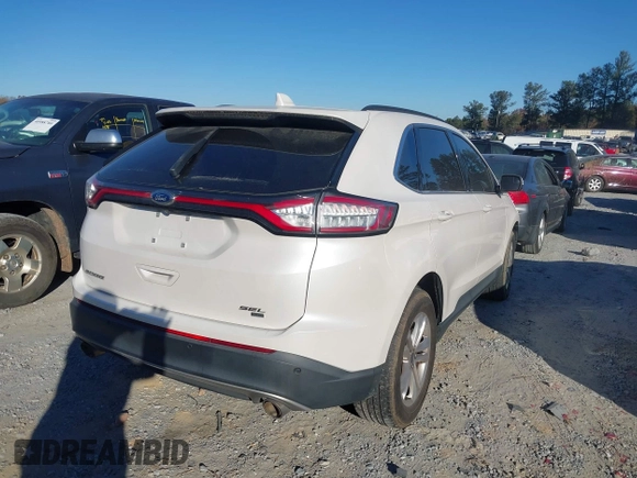 2018 Ford Edge SEL with VIN 2FMPK4J89JBB47997, listed as a IAAI auction lot 41022569 with 136,838 mi miles. Bid and sale history available at carsss.com. Image 4.
