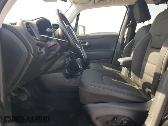 2017 Jeep Renegade Altitude with VIN ZACCJABB6HPG23093, listed as a Copart auction lot 61872965 with 51,408 mi miles and Salvage title. Bid and sale history available at DreamBid. Image 7.
