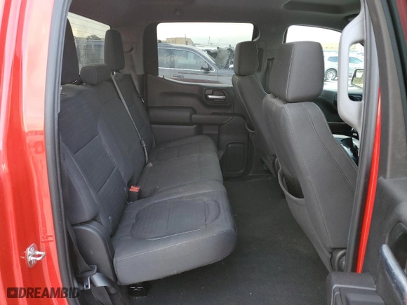 2021 Chevrolet Silverado 1500 LT with VIN 3GCPWCEK4MG136948, listed as a Copart auction lot 83531064 with 50,973 mi miles and Salvage Title. Bid and sale history available at carsss.com. Image 10.