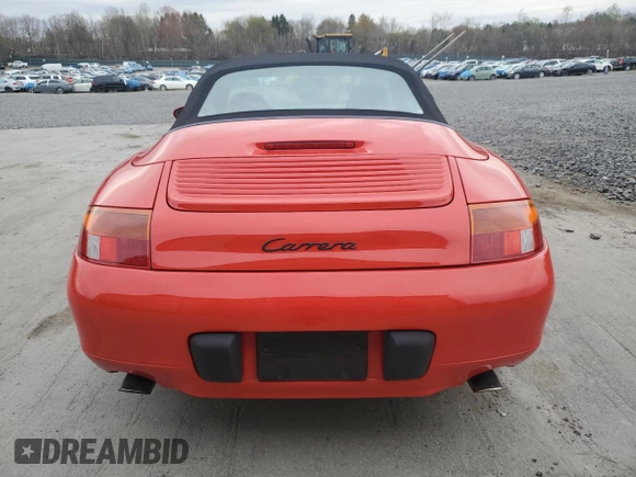 2001 Porsche 911 with VIN WP0CA299X1S650564, listed as a Copart auction lot 53793015 with 15,269 mi miles and Salvage Title. Bid and sale history available at DreamBid. Image 6.