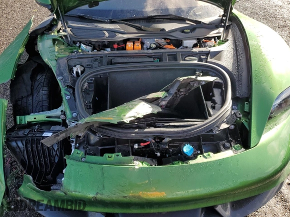 2020 Porsche Taycan Turbo with VIN WP0AC2Y10LSA72168, listed as a Copart auction lot 48013535 with 31,872 mi miles and Salvage title. Bid and sale history available at DreamBid. Image 11.