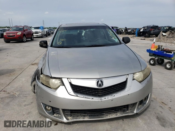 2009 Acura TSX with VIN JH4CU26679C010141, listed as a Copart auction lot 53946755 with 0 mi miles and Salvage Title. Bid and sale history available at carsss.com. Image 5.
