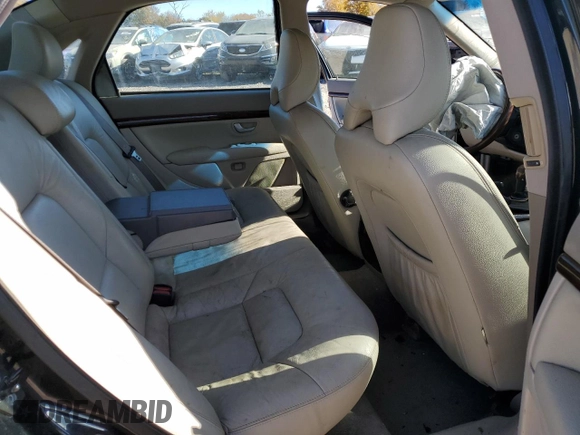 2005 Volvo S80 with VIN YV1TH592651404777, listed as a Copart auction lot 76983124 with 0 mi miles and Salvage Title. Bid and sale history available at carsss.com. Image 10.