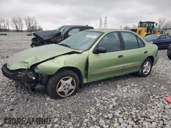 2002 Chevrolet Cavalier with VIN 1G1JC524727177110, listed as a Copart auction lot 80870344 with 109,034 mi miles and Salvage Title. Bid and sale history available at carsss.com. Image 1.