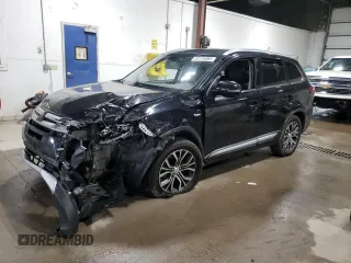 2016 Mitsubishi Outlander GT with VIN JA4JZ4AX7GZ011316, listed as a Copart auction lot 58734695 with 188,955 mi miles and Salvage title. Bid and sale history available at DreamBid. Image 1.