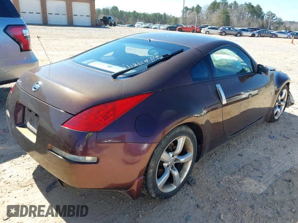 2006 Nissan 350Z with VIN JN1AZ34D66M307234, listed as a IAAI auction lot 41775046 with 280,232 mi miles and . Bid and sale history available at DreamBid. Image 4.