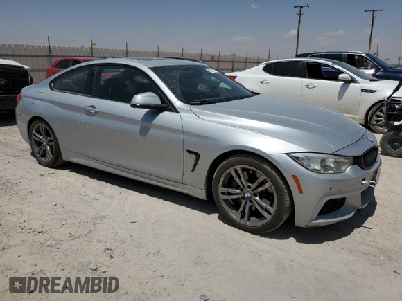 2015 BMW 4 Series 428i with VIN WBA3N7C51FK224919, listed as a Copart auction lot 66759734 with 66,705 mi miles and Clean Title. Bid and sale history available at DreamBid. Image 4.
