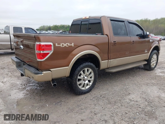 2012 Ford F-150 XL with VIN 1FTFW1ET1CKD50988, listed as a IAAI auction lot 41926244 with 239,853 mi miles. Bid and sale history available at carsss.com. Image 4.