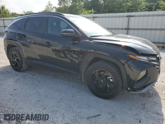 2023 Hyundai Tucson SEL with VIN 5NMJB3AE2PH276748, listed as a Copart auction lot 53866044 with 16,960 mi miles and Salvage Title. Bid and sale history available at carsss.com. Image 4.