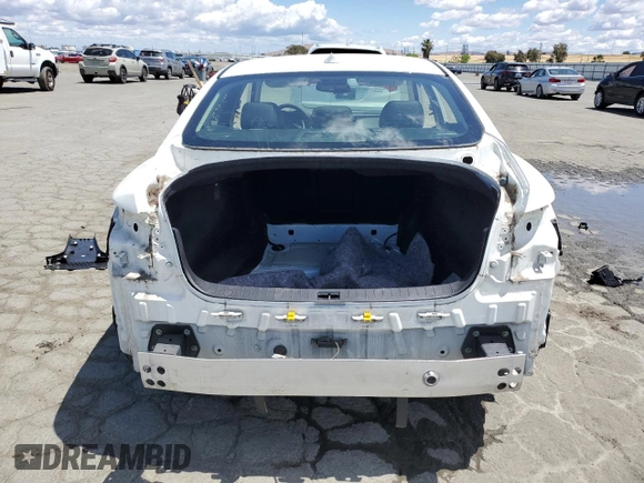 2016 Infiniti Q50 Red Sport 400 with VIN JN1FV7AP5GM421590, listed as a Copart auction lot 56732325 with Not provided miles and Salvage title. Bid and sale history available at DreamBid. Image 6.