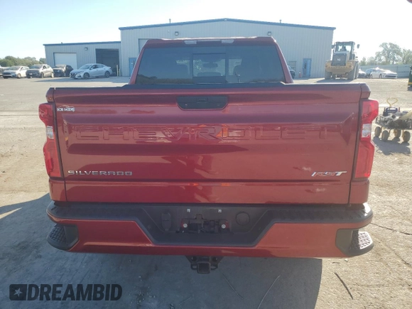2021 Chevrolet Silverado 1500 RST with VIN 3GCUYEET6MG141120, listed as a Copart auction lot 73947914 with 47,494 mi miles and Clean Title. Bid and sale history available at carsss.com. Image 6.