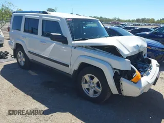 2007 Jeep Commander Sport with VIN 1J8HG48P27C538823, listed as a IAAI auction lot 41825052 with 90,317 mi miles. Bid and sale history available at carsss.com. Image 1.