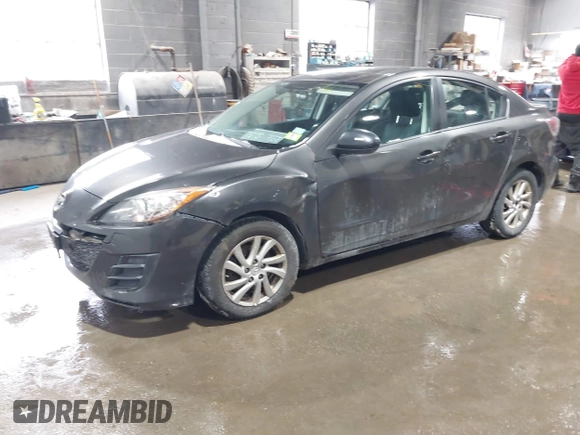 2011 Mazda 3 S Sport with VIN JM1BL1U63B1475983, listed as a IAAI auction lot 41375920 with 166,364 mi miles and . Bid and sale history available at DreamBid. Image 2.