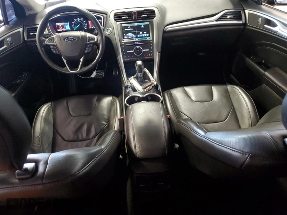 2016 Ford Fusion Titanium with VIN 3FA6P0K97GR405256, listed as a Copart auction lot 55289995 with 124,159 mi miles and Salvage Title. Bid and sale history available at DreamBid. Image 8.