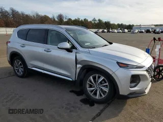 2019 Hyundai Santa Fe Ultimate with VIN 5NMS5CAD7KH020939, listed as a Copart auction lot 86614834 with 21,782 mi miles and Salvage Title. Bid and sale history available at carsss.com. Image 4.