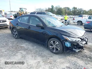 2022 Nissan Sentra SV with VIN 3N1AB8CV8NY299323, listed as a IAAI auction lot 40790960 with 33,560 mi miles and . Bid and sale history available at DreamBid. Image 1.