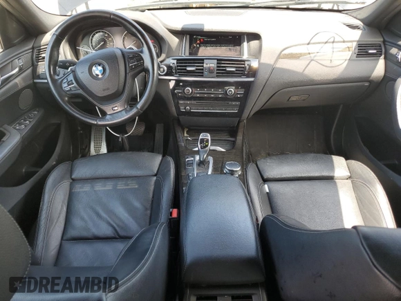2016 BMW X4 xDrive28i z VIN 5UXXW3C51G0R20377, wystawiony jako Copart lot #56760505 z przebiegiem 106 669 mil mil oraz Nie do naprawy • Non repairable. Historia ofert i sprzedaży dostępna na DreamBid. Obrazek 8.