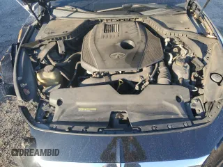 2017 Infiniti Q60 2.0t with VIN JN1CV7EL4HM320083, listed as a Copart auction lot 47426045 with 116,411 mi miles and Salvage Title. Bid and sale history available at DreamBid. Image 11.