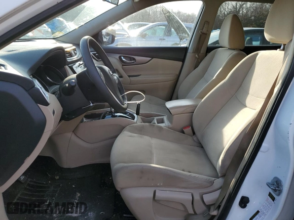 2016 Nissan Rogue S with VIN KNMAT2MV9GP623535, listed as a Copart auction lot 84879944 with 127,755 mi miles and Salvage Title. Bid and sale history available at carsss.com. Image 7.