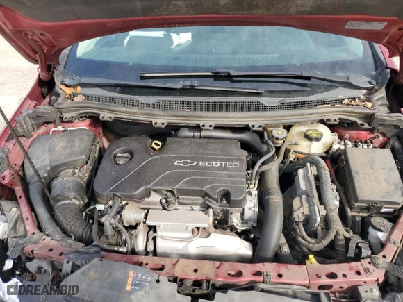 2017 Chevrolet Cruze LT with VIN 1G1BE5SM8H7132152, listed as a Copart auction lot 42724675 with 104,012 mi miles and Salvage Title. Bid and sale history available at carsss.com. Image 13.