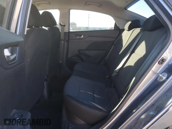 2018 Hyundai Accent SEL with VIN 3KPC24A32JE007242, listed as a Copart auction lot 37953434 with 106,653 mi miles. Bid and sale history available at carsss.com. Image 10.