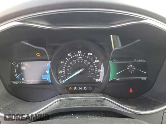 2016 Ford Fusion Titanium with VIN 3FA6P0K95GR331772, listed as a Copart auction lot 48858785 with 163,014 mi miles and Clean Title. Bid and sale history available at carsss.com. Image 9.