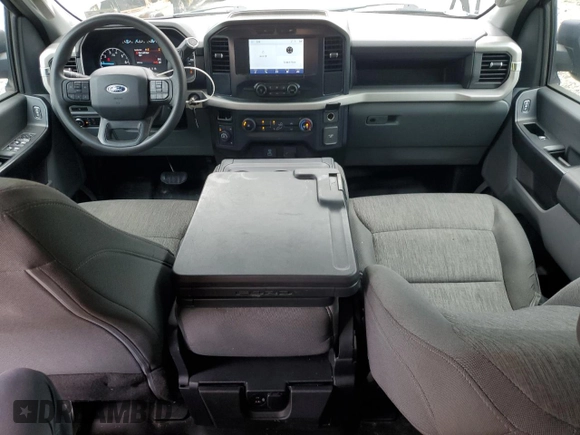 2022 Ford F-150 XL with VIN 1FTEW1EP9NKD36368, listed as a Copart auction lot 57140275 with 52,153 mi miles and Salvage title. Bid and sale history available at DreamBid. Image 8.