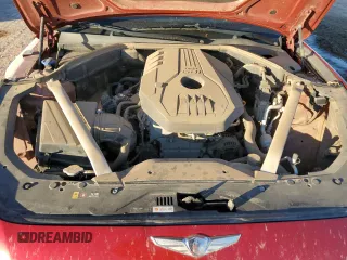 2019 Genesis G70 Advanced with VIN KMTG34LAXKU021968, listed as a Copart auction lot 81105634 with 67,479 mi miles and Salvage Title. Bid and sale history available at DreamBid. Image 11.