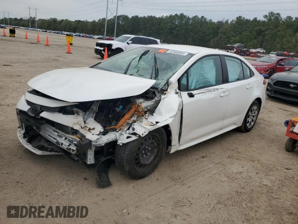 2021 Toyota Corolla LE with VIN 5YFEPMAE7MP186795, listed as a Copart auction lot 50960865 with Not Provided miles and Salvage Title. Bid and sale history available at DreamBid. Image 1.