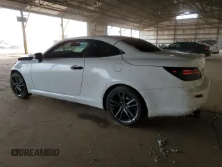 2013 Lexus IS 250 C with VIN JTHFF2C29D2527058, listed as a Copart auction lot 86412164 with 89,158 mi miles and Salvage title. Bid and sale history available at DreamBid. Image 2.