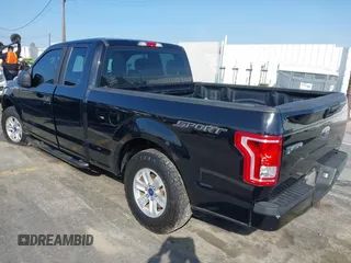 2016 Ford F-150 XL with VIN 1FTEX1C89GKG01091, listed as a IAAI auction lot 41579269 with 117,698 mi miles and . Bid and sale history available at carsss.com. Image 3.