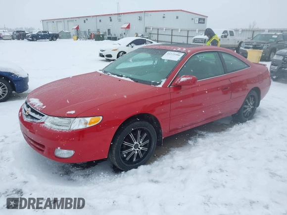 2000 Toyota Solara SE with VIN 2T1CG22P1YC340046, listed as a IAAI auction lot 41573486 with 259,021 mi miles. Bid and sale history available at carsss.com. Image 2.