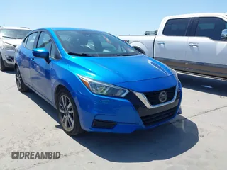 2021 Nissan Versa SV with VIN 3N1CN8EV8ML876344, listed as a IAAI auction lot 41996052 with 83,057 mi miles and . Bid and sale history available at DreamBid. Image 1.