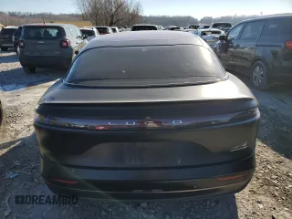 2023 Lucid Air Grand Touring with VIN 50EA1GBA9PA006234, listed as a Copart auction lot 81097704 with 9,104 mi miles and Salvage Title. Bid and sale history available at carsss.com. Image 6.