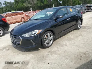 2017 Hyundai Elantra Value Edition z VIN KMHD84LF2HU156445, wystawiony jako Copart lot #52785865 z przebiegiem 131 561 mil mil oraz Tytuł czysty. Historia ofert i sprzedaży dostępna na DreamBid. Obrazek 1.