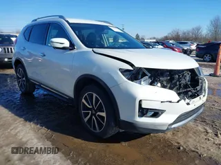 2019 Nissan Rogue SL with VIN 5N1AT2MV5KC799882, listed as a IAAI auction lot 41341776 with 57,119 mi miles. Bid and sale history available at carsss.com. Image 1.
