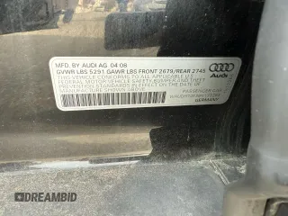 2008 Audi A6 z VIN WAUDH74F38N133283, wystawiony jako Copart lot #49174515 z przebiegiem 217 239 mil mil oraz Czysty tytuł • Clean title. Historia ofert i sprzedaży dostępna na DreamBid. Obrazek 10.