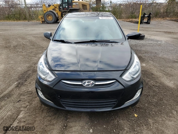 2015 Hyundai Accent GLS with VIN KMHCT4AE5FU811179, listed as a Copart auction lot 78722624 with 109,374 mi miles and Salvage Title. Bid and sale history available at carsss.com. Image 5.