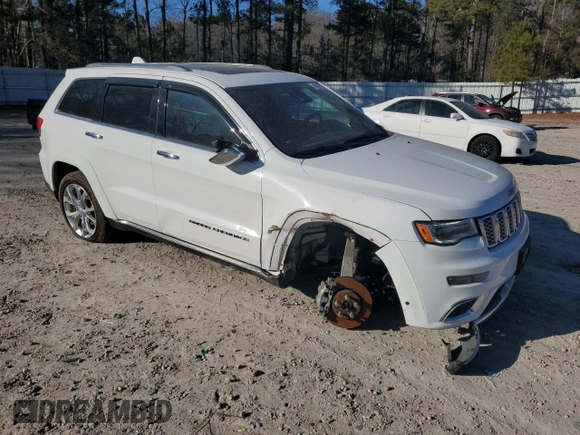 2019 Jeep Grand Cherokee Summit with VIN 1C4RJFJG9KC805435, listed as a Copart auction lot 41607055 with 90,403 mi miles and Salvage Title. Bid and sale history available at carsss.com. Image 4.