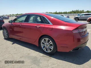 2015 Lincoln MKZ with VIN 3LN6L2G95FR618016, listed as a Copart auction lot 62378435 with 52,405 mi miles and Salvage title. Bid and sale history available at DreamBid. Image 2.