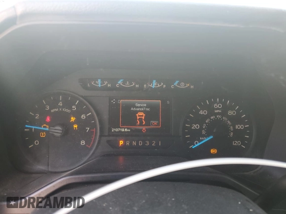 2016 Ford F-150 XL with VIN 1FTEX1C88GKD21520, listed as a Copart auction lot 49377425 with 210,719 mi miles and Salvage Title. Bid and sale history available at carsss.com. Image 9.
