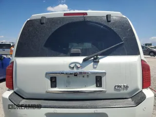 2006 Infiniti QX56 with VIN 5N3AA08C26N811121, listed as a Copart auction lot 64007304 with 0 mi miles and Salvage Title. Bid and sale history available at carsss.com. Image 6.