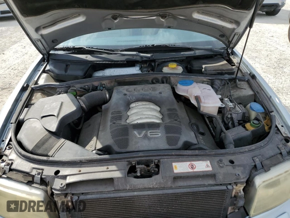 1998 Audi A4 with VIN WAUED28D7WA102408, listed as a Copart auction lot 77905754 with Not provided miles and Non repairable. Bid and sale history available at DreamBid. Image 11.