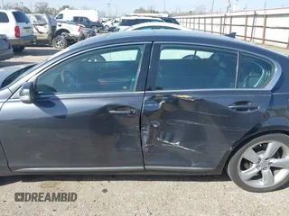 2008 Lexus GS 350 with VIN JTHBE96S280029162, listed as a IAAI auction lot 41745296 with 195,607 mi miles. Bid and sale history available at carsss.com. Image 14.