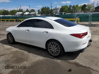 2021 Mercedes-Benz CLA 250 with VIN W1K5J4HB8MN170007, listed as a Copart auction lot 57405655 with 41,910 mi miles and Salvage title. Bid and sale history available at DreamBid. Image 2.